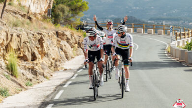 Tadej Pogačar in Isaac del Toro FOTO: UAE Team Emirates XRG